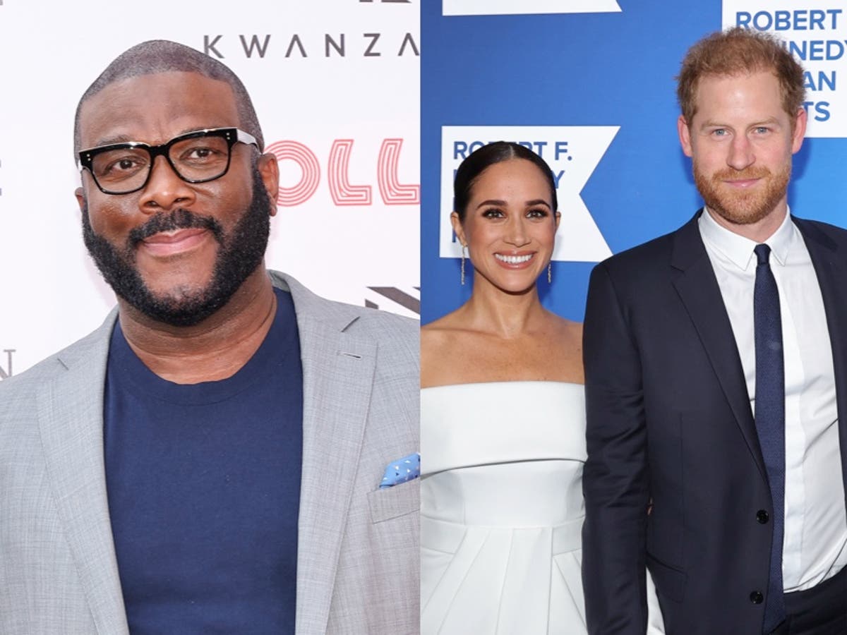 Prince Harry and Meghan Markle reveal that Tyler Perry is their